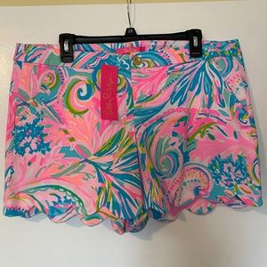 Lilly Pulitzer Buttercup Stretch Shorts NWT